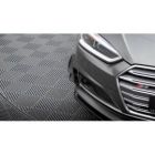 Płetwy przedniego zderzaka (Canards) Maxton Design Audi A5 S-Line / S5 B9 Coupe / Sportback