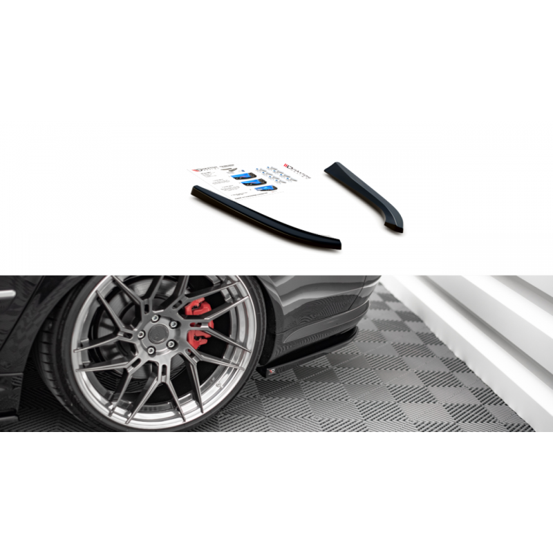 Splittery tylne boczne Maxton Design Audi S8 D3