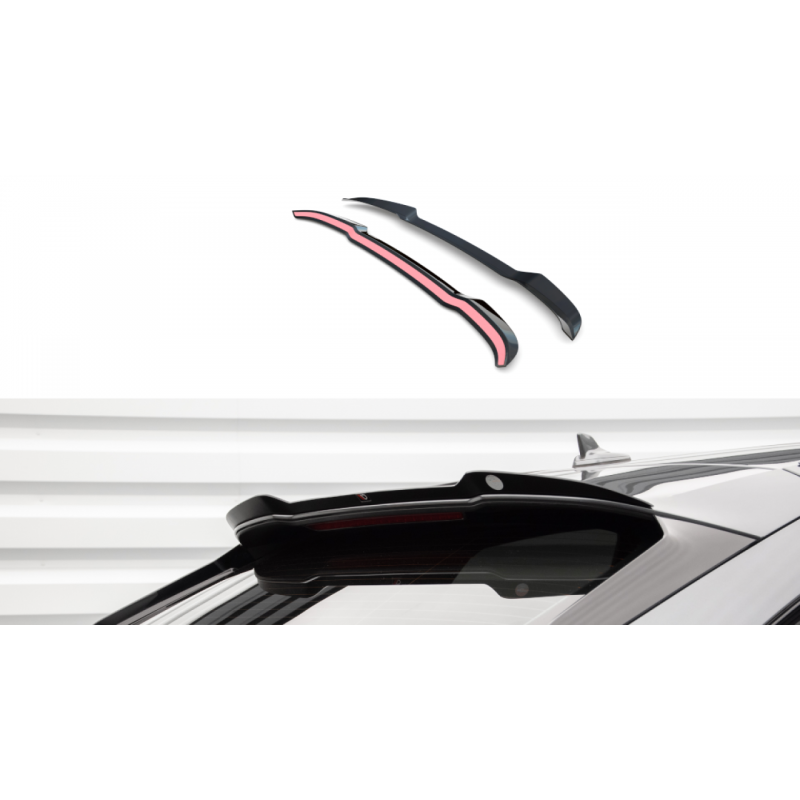 Górne przedłużenie spoilera Maxton Design Audi Q5 S-Line / SQ5 FY Sportback Facelift