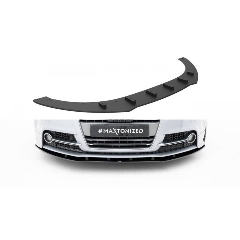 Splitter przedni Street Pro / Flaps Maxton Design Audi TT S-Line / TTS 8J Facelift