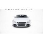 Splitter przedni Street Pro / Flaps Maxton Design Audi TT S-Line / TTS 8J Facelift