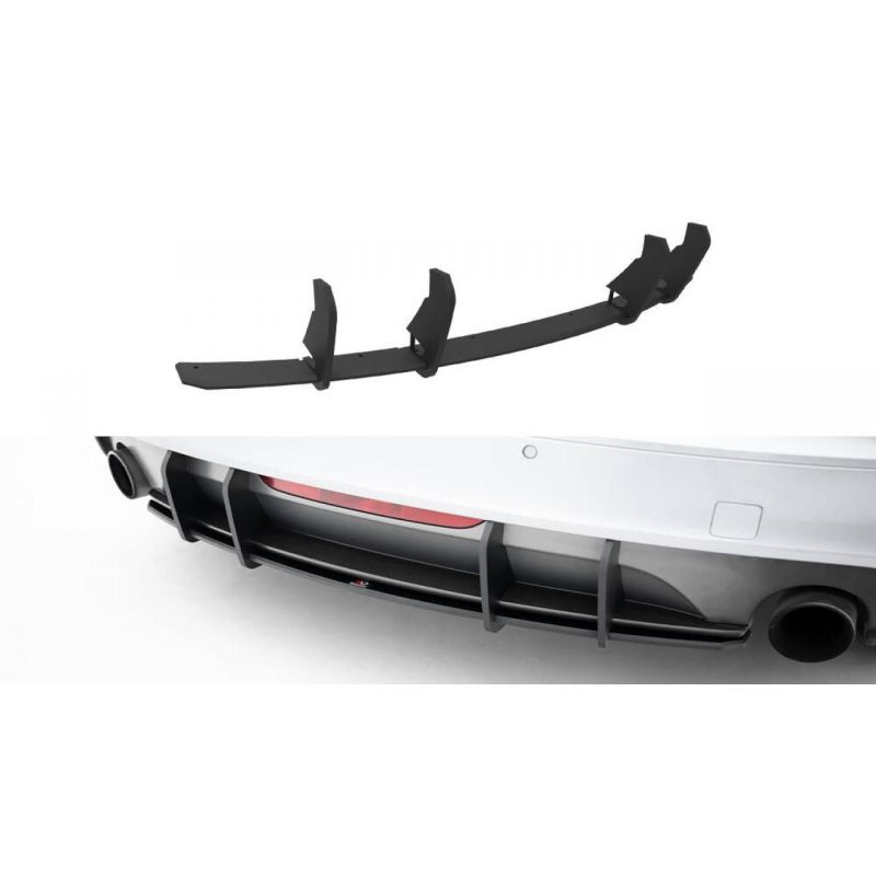 Dyfuzor tylny Street Pro Maxton Design Audi TT S-Line 8J Facelift