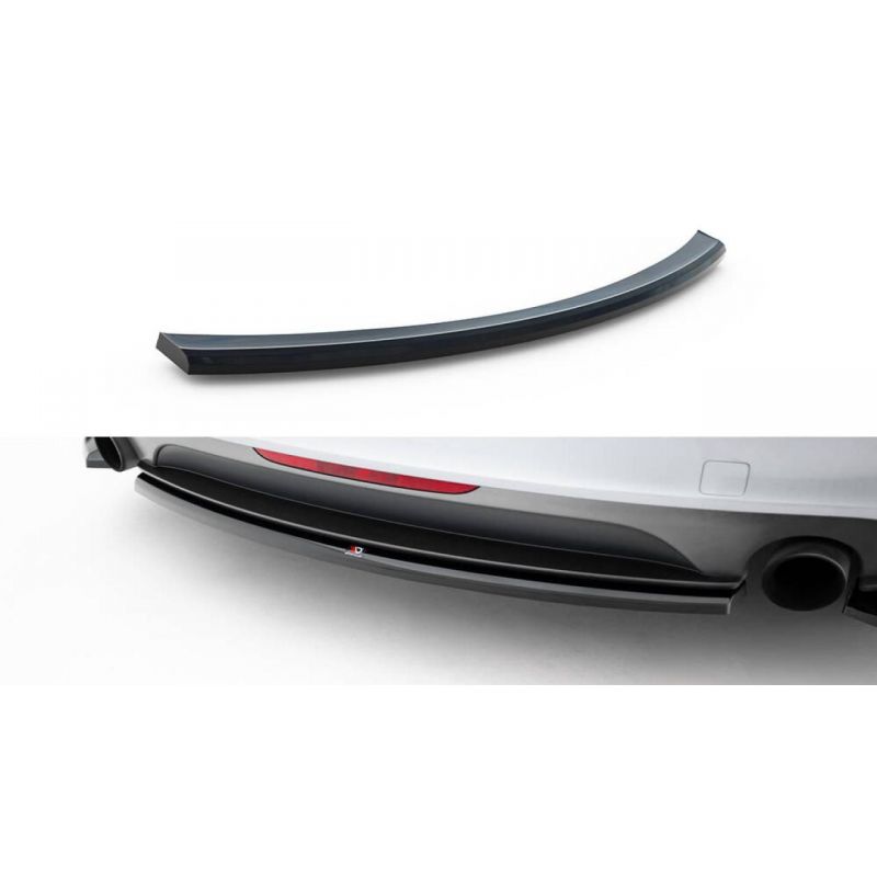 Splitter tylny Maxton Design Środkowy Audi TT S-Line 8J Facelift