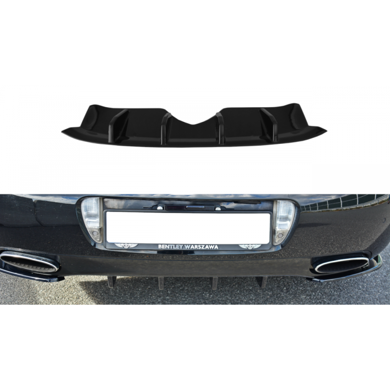 Dokładka tylna środkowa Maxton Design  Bentley Continental GT / GTC Mk1