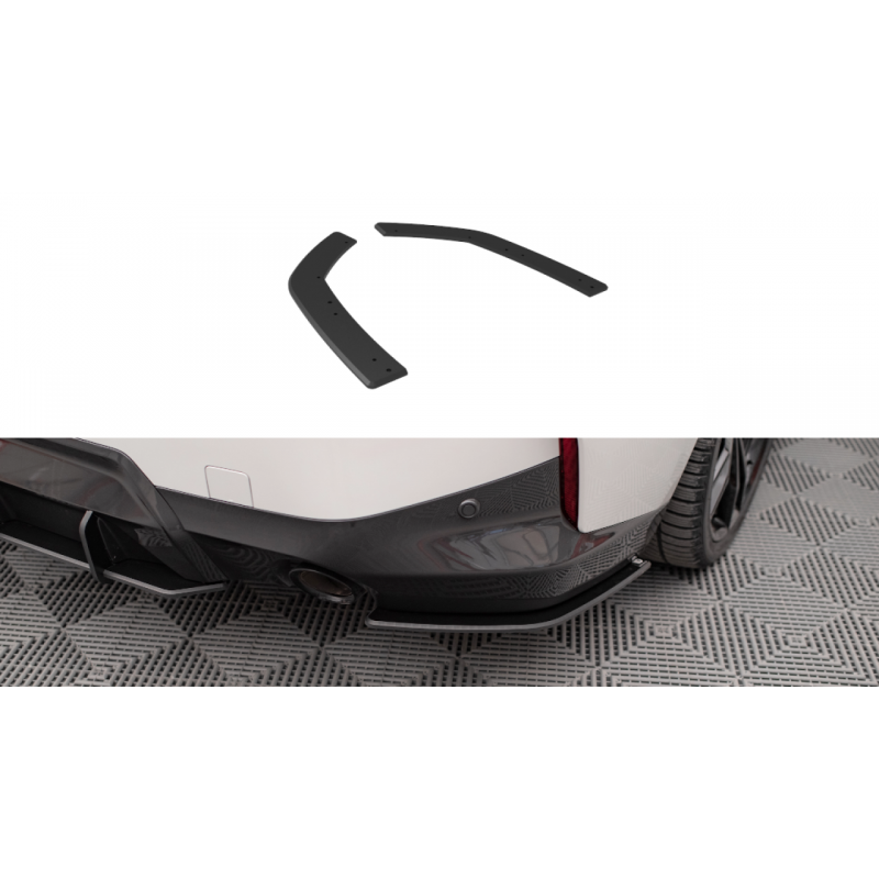 Splittery tylne boczne Street Pro / Flaps Maxton Design BMW 2 G42 Coupe M-Pakiet