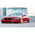 Splitter przedni Maxton Design + ramki do bocznych wlotów powietrza BMW M3 F80