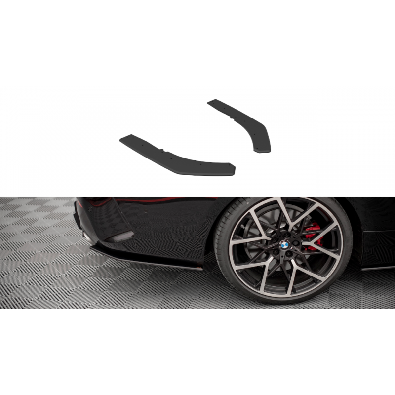 Splittery tylne boczne Street Pro / Flaps Maxton Design BMW 4 M-Pakiet G22