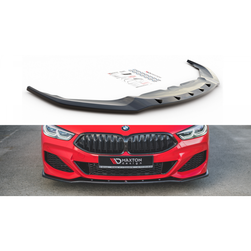 Splitter przedni Maxton Design BMW 8 G15 Coupe / 8 G16 Gran Coupe M-Pakiet