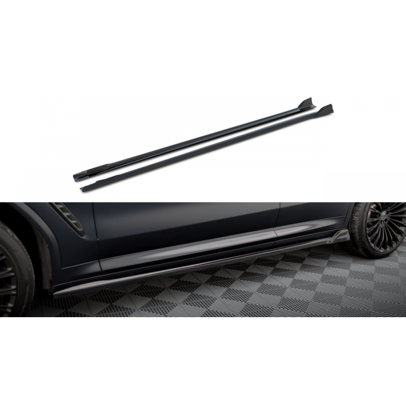 Dokładki progów Maxton Design BMW X3 G01 LCI M-Pakiet