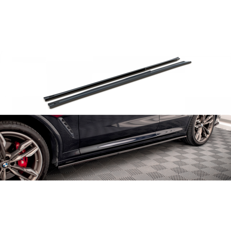 Dokładki progów V.1 Maxton Design BMW X3 M-Pakiet / M40i / M40d / G01