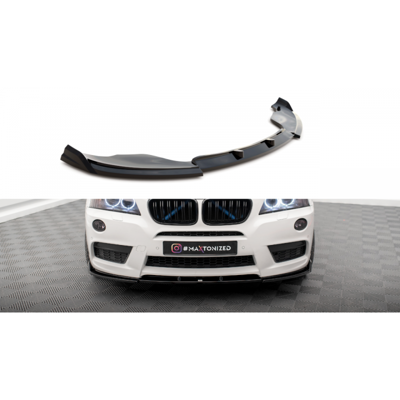 Splitter przedni Maxton Design BMW X3 F25 M-Pakiet