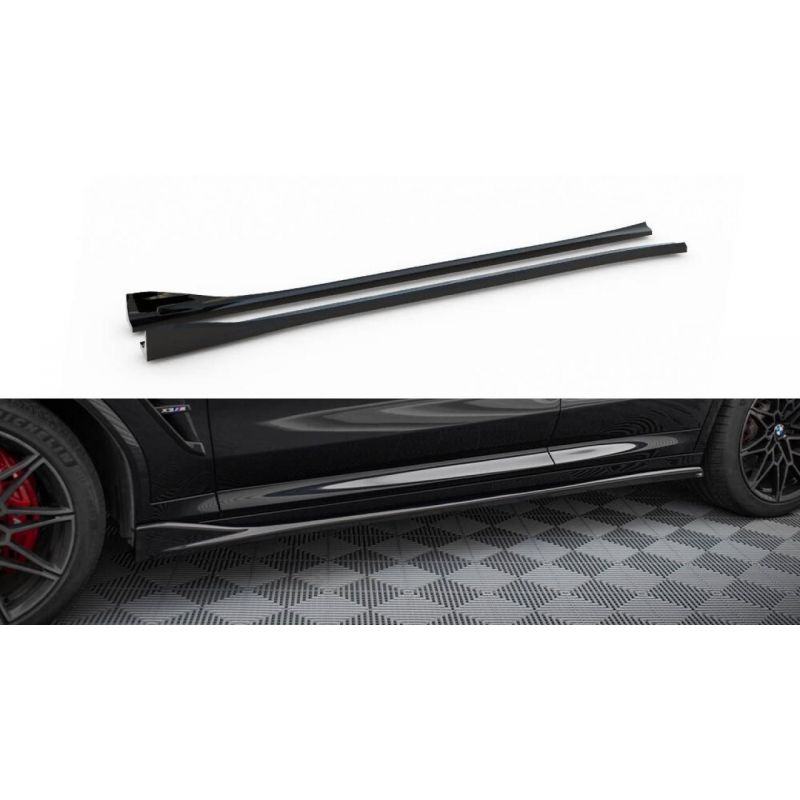 Dokładki progów Maxton Design BMW X3M F97 LCI