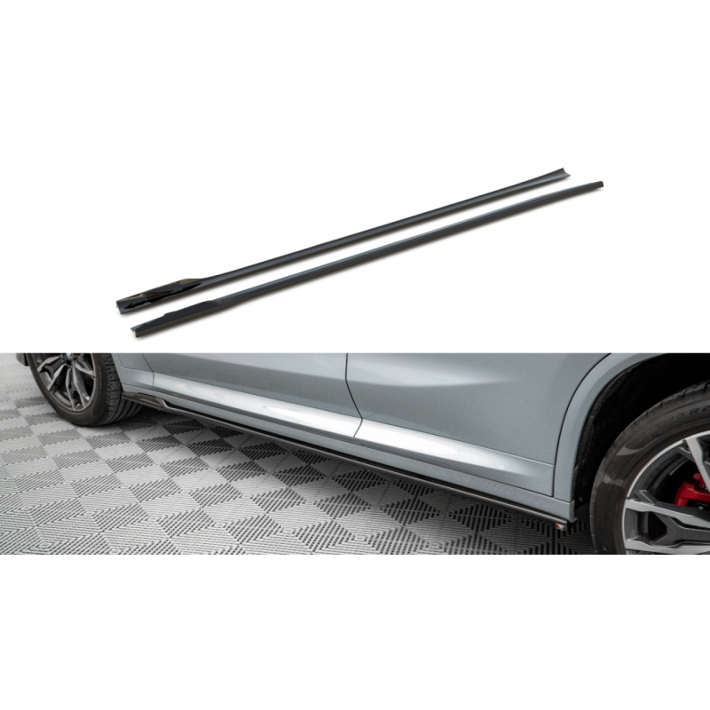 Dokładki progów Maxton Design BMW X4 G02 LCI M-Pakiet