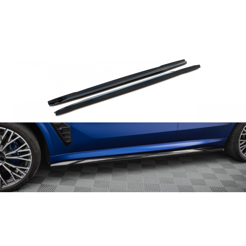 Dokładki progów Maxton Design BMW X5 G05 LCI M-Pakiet