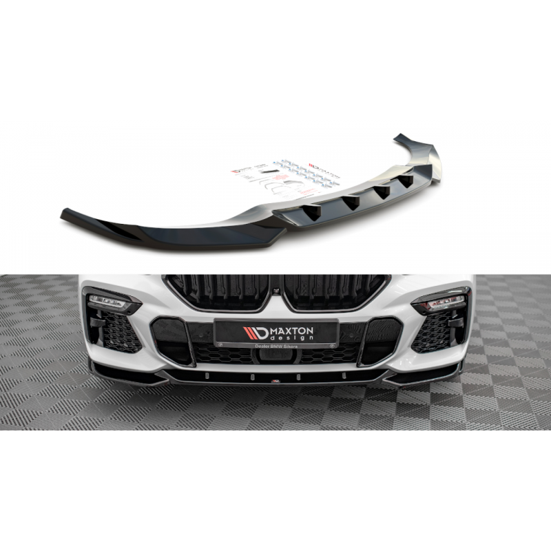 Splitter przedni Maxton Design BMW X6 G06 M-Pakiet