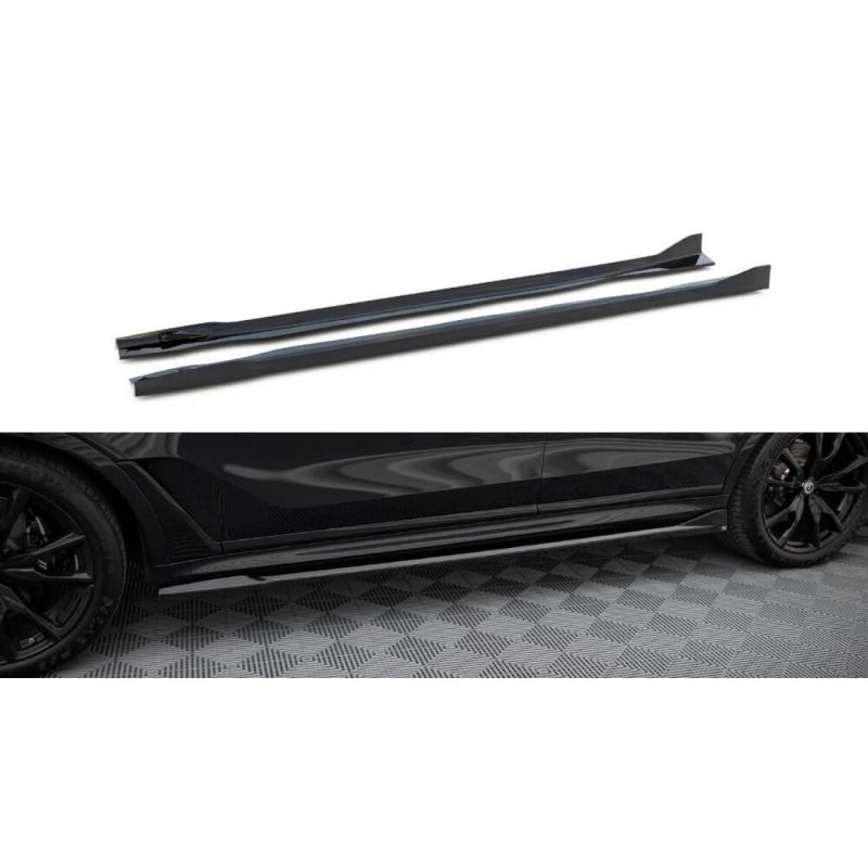 Dokładki progów Maxton Design BMW X7 G07 LCI M-Pakiet