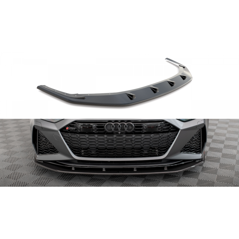 Karbonowy Splitter przedni Maxton Design Audi RS6 / RS7 C8