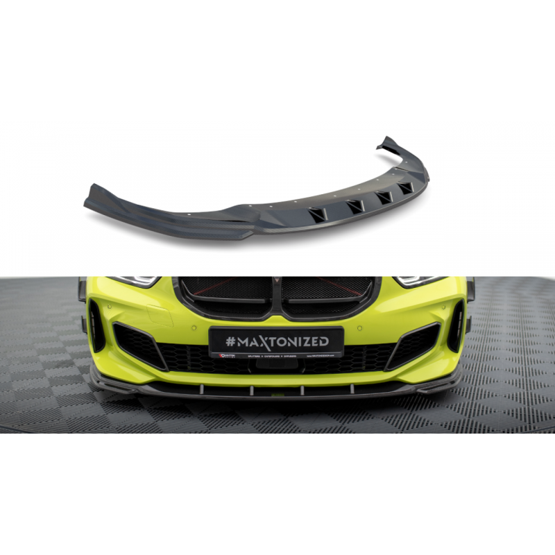 Karbonowy Splitter przedni Maxton Design BMW M135i F40 M-Pakiet