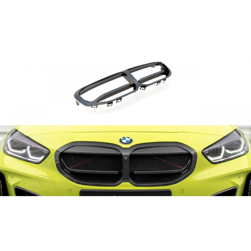 Fibre de Carbone Avant Grill Maxton Design BMW M135i F40 M-Pakiet