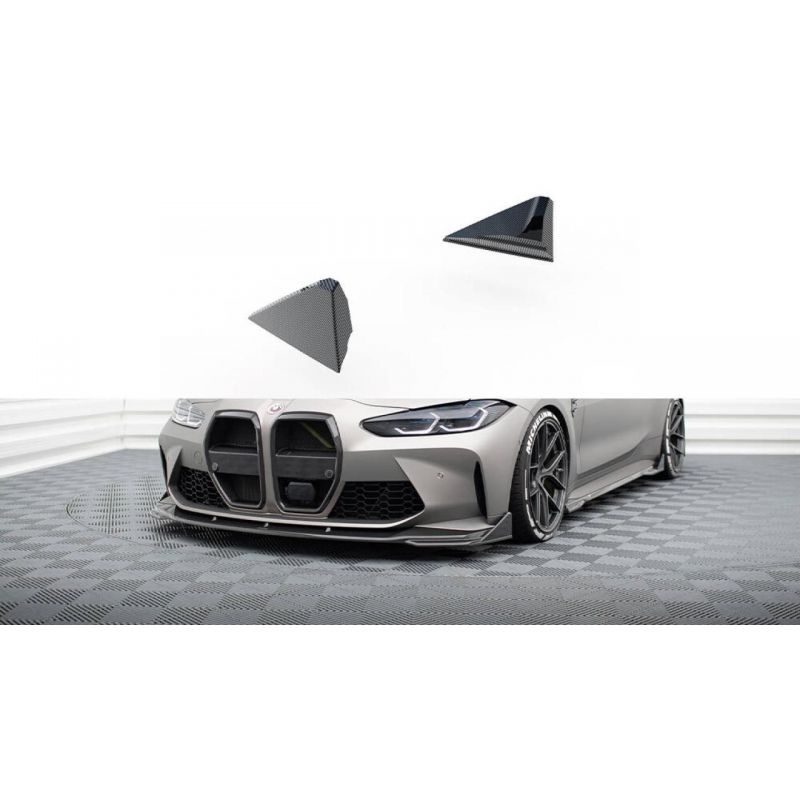 Karbonowe Flapsy przednie Maxton Design BMW M4 G82 / G83