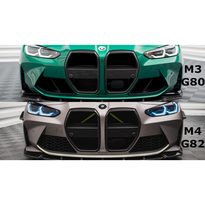 Karbonowy grill Maxton Design BMW M3 / M4 G8X
