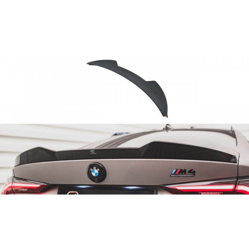 Karbonowy spoiler tylnej klapy Maxton Design BMW 4 M-Pakiet / M440i G22 | BMW M4 G82 / G83