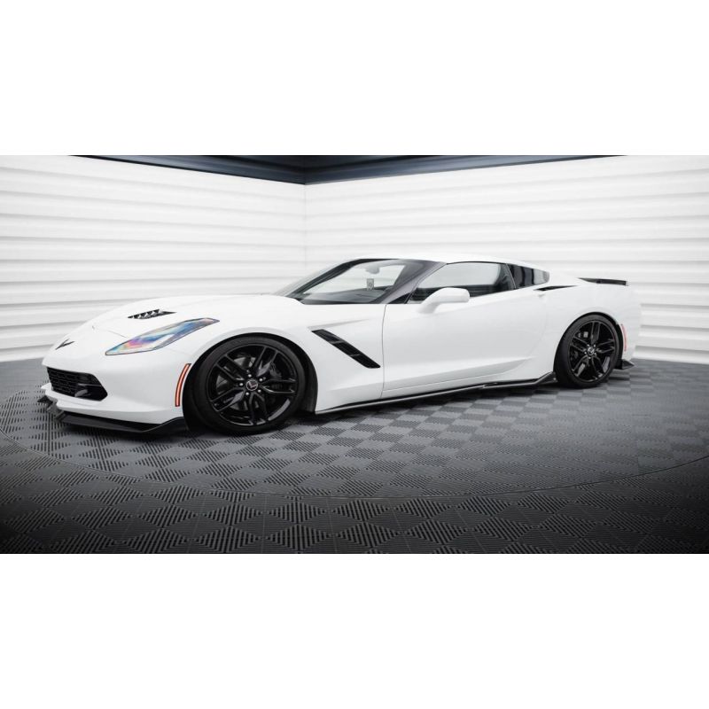 Zestaw splitterów Maxton Design Chevrolet Corvette C7