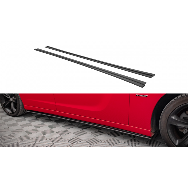 Dokładki progów Street Pro Maxton Design Dodge Charger R/T Gen.7 Facelift