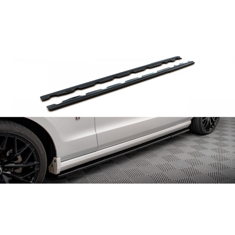 Dokładki progów Maxton Design Ford Mustang S550 Facelift