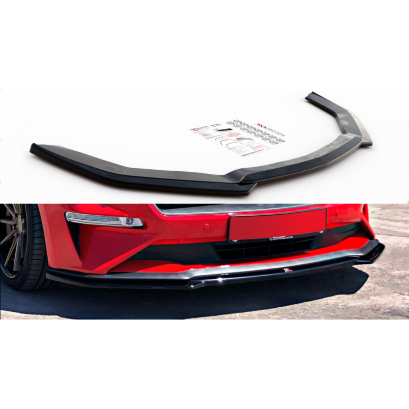 Splitter przedni V.2 Maxton Design Ford Mustang S650 Facelift
