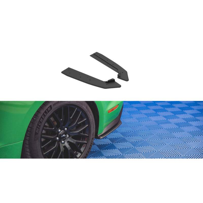 Splittery tylne boczne Street Pro Maxton Design V.1 / Flaps Maxton DesignFord Mustang GT S650 Facelift