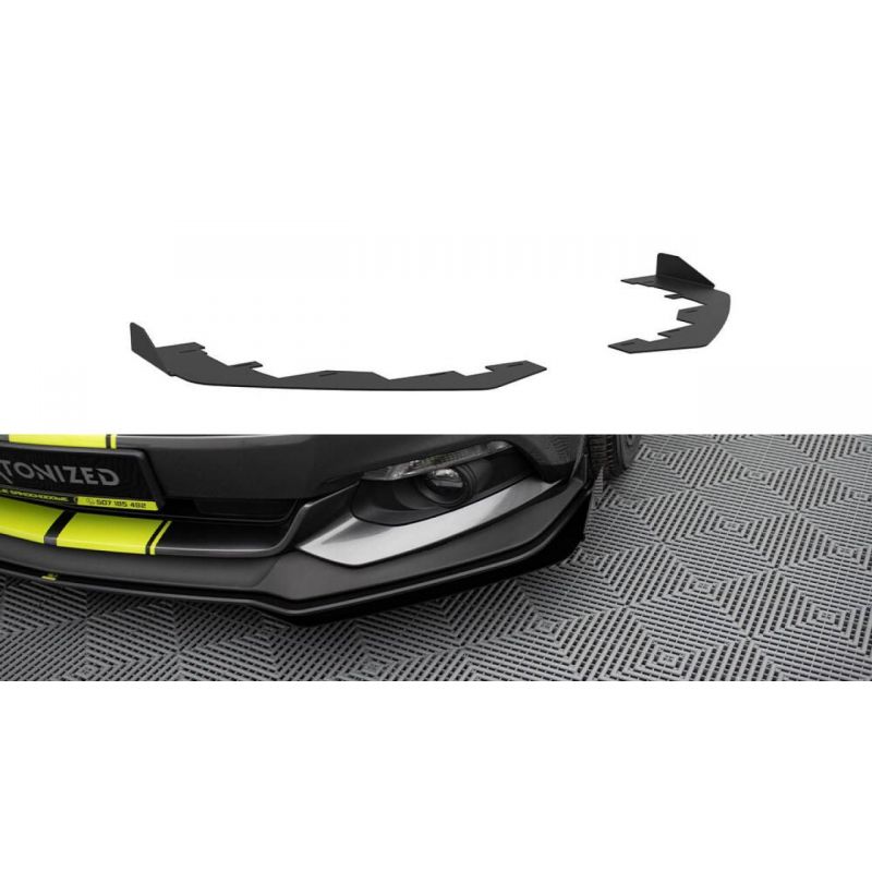 Flapsy przednie Maxton Design Ford Mustang GT S650