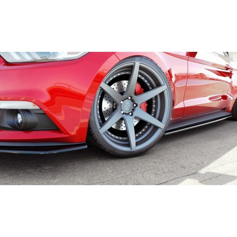 Dokładki progów Maxton Design Ford Mustang S650