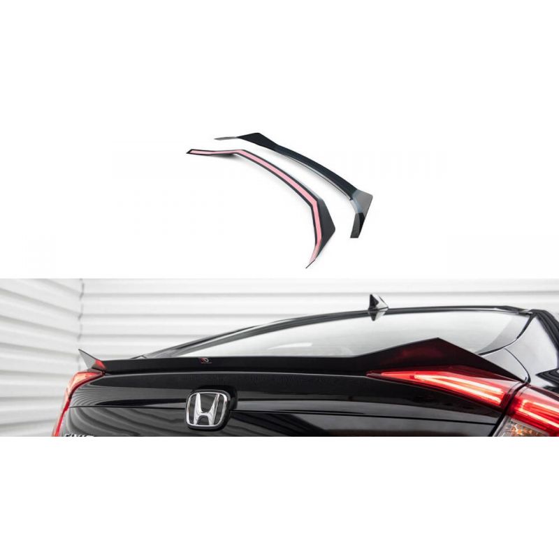 Spoiler Cap Maxton Design Honda Civic Mk10