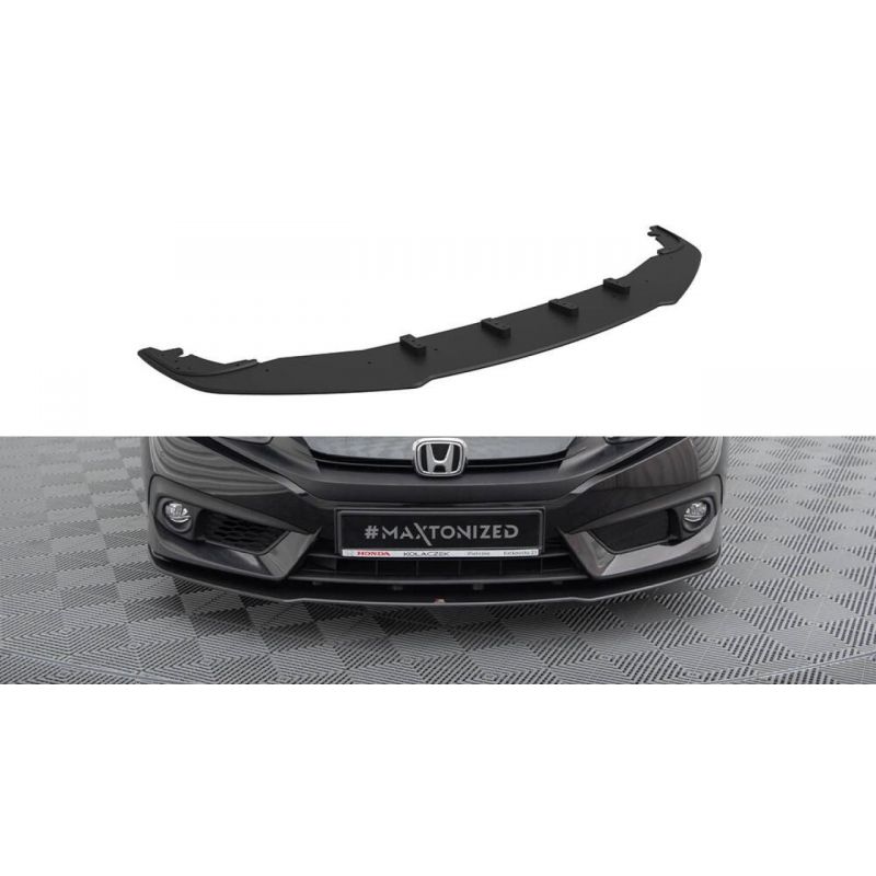 Splitter przedni Street Pro / Flaps Maxton Design Honda Civic Mk10