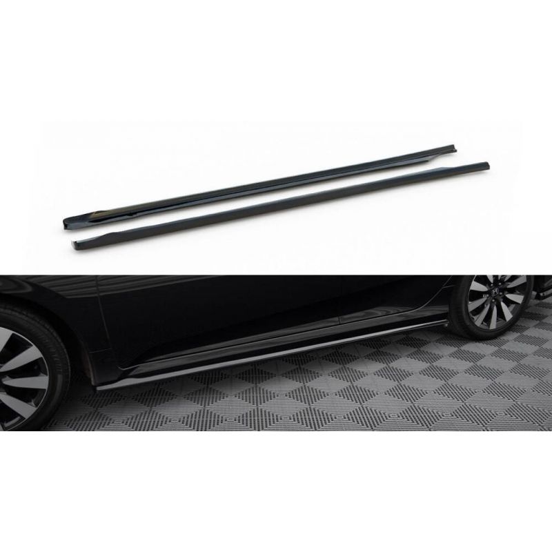 Dokładki progów Maxton Design Honda Civic Mk10