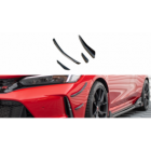 Płetwy przedniego zderzaka (Canards) Maxton Design Honda Civic Type R FL5