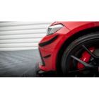 Płetwy przedniego zderzaka (Canards) Maxton Design Honda Civic Type R FL5