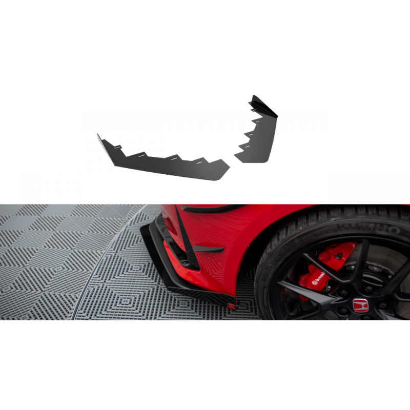Flapsy przednie Maxton Design Honda Civic Type R FL5