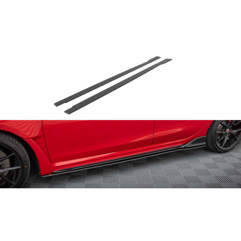 Dokładki progów Street Pro / Flaps Maxton Design Honda Civic Type R FL5