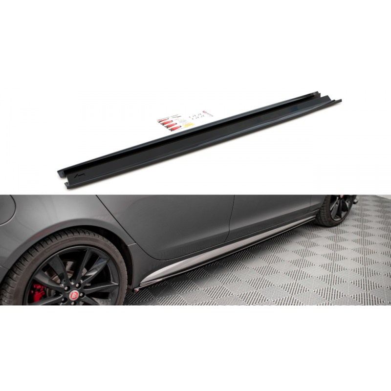 Dokładki progów Maxton Design Jaguar XF R-Sport