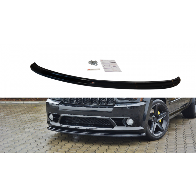 Splitter przedni V.1 Maxton Design Jeep Grand Cherokee STR8 WK