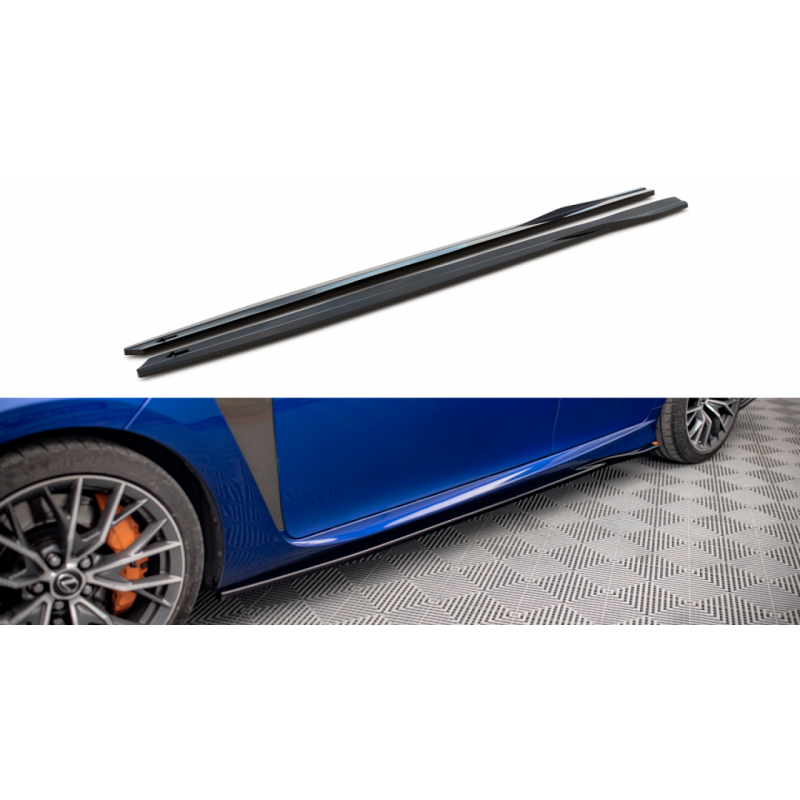 Dokładki progów Maxton Design Lexus GS-F L10 Mk4 Facelift