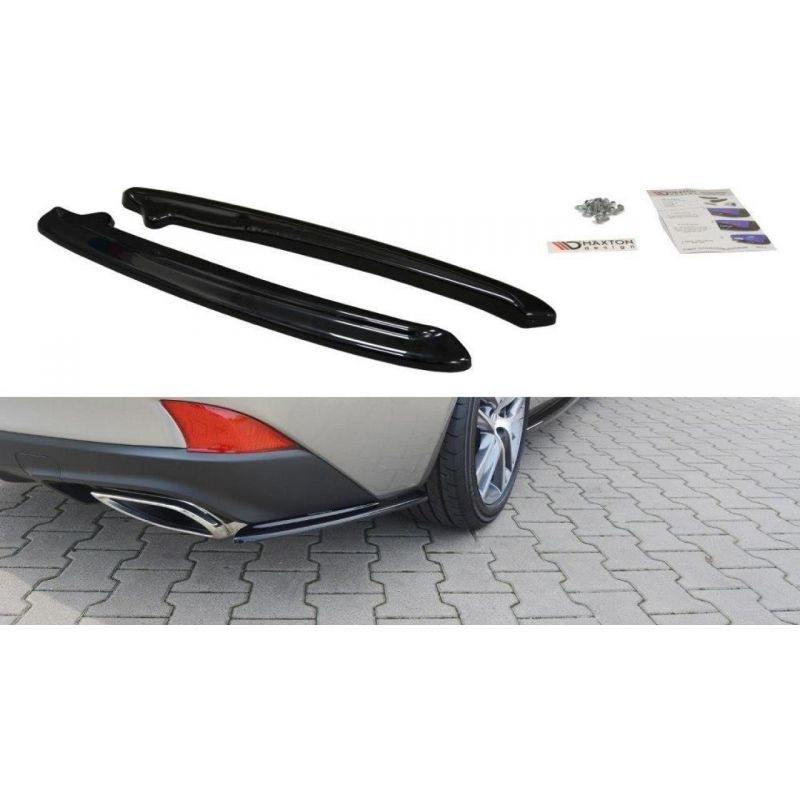 Splittery tylne boczne "T" Maxton Design Lexus IS Mk3 Facelift