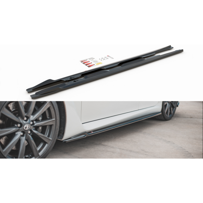 Dokładki progów Maxton Design Lexus IS-F Mk2