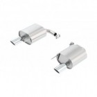 Układ wydechowy Axle-Back Borla Ford Mustang 2.3 EcoBoost / 3.7 V6