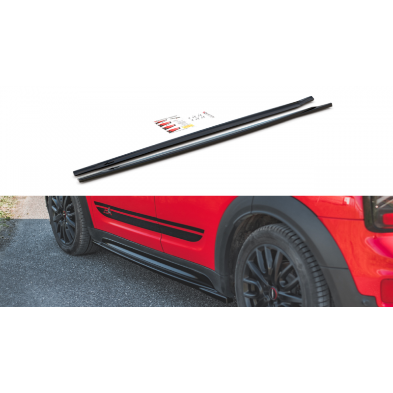 Dokładki progów Maxton Design Mini Countryman JCW F60