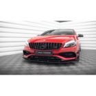 Splitter przedni Street Pro / Flaps Maxton Design Mercedes A45 AMG Aero W176 Facelift