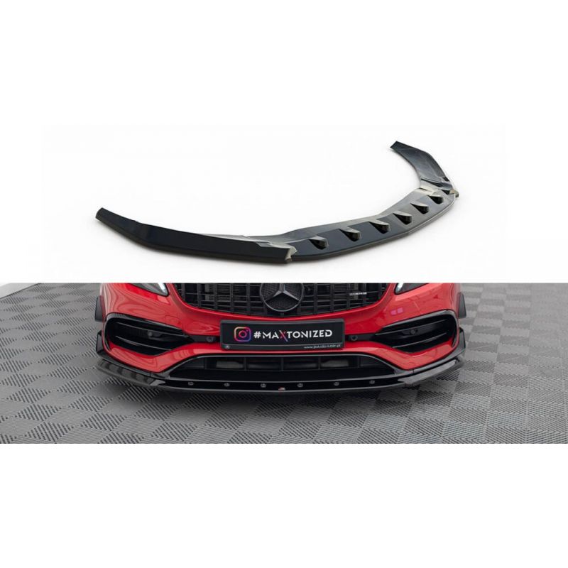 Splitter przedni V.1 Maxton Design Mercedes A45 Aero W176 Facelift