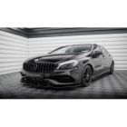 Splitter przedni Street Pro / Flaps Maxton Design Mercedes A AMG-Line W176 Facelift